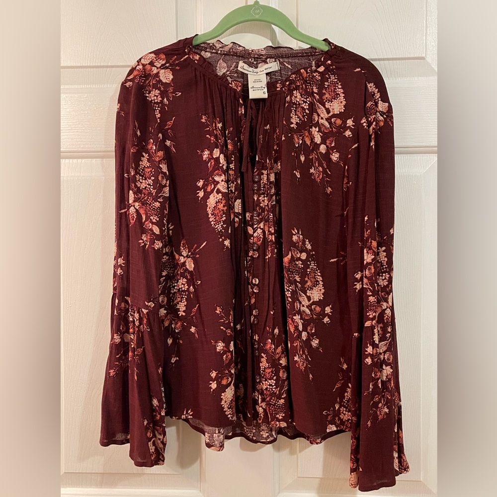 American Rag Top with Bell Sleeves